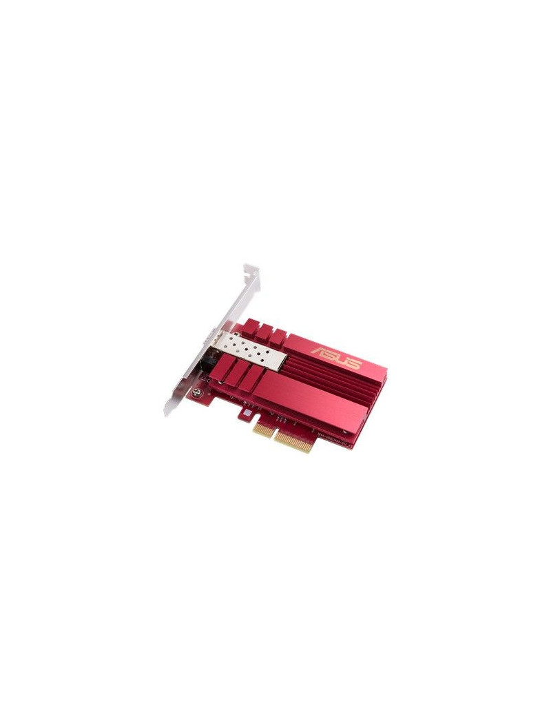 Asus (XG-C100F) 10G PCI Express Network Adapter  SFP + Port for Optical Fiber Transmission  DAC  Built-in QoS