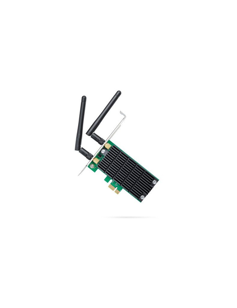 TP-LINK (Archer T4E) AC1200 (300+867) Wireless Dual Band PCI Express Adapter  2 x External Antenna