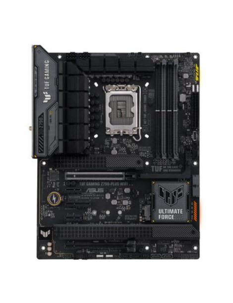 Asus TUF GAMING Z790-PLUS WIFI  Intel Z790  1700  ATX  4 DDR5  HDMI  DP  Wi-Fi 6E  2.5G LAN  PCIe5  RGB  4x M.2