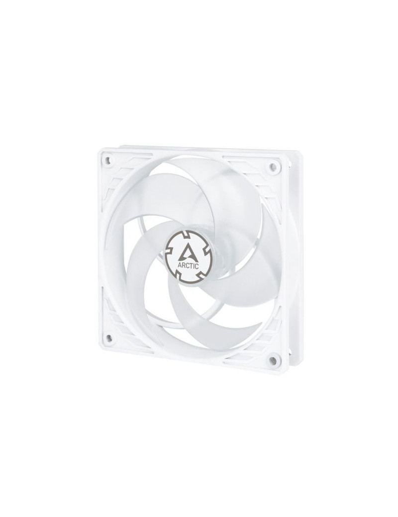 Arctic P12 12cm Pressure Optimised PWM PST Case Fan  Fluid Dynamic  200-1800 RPM  White & Transparent