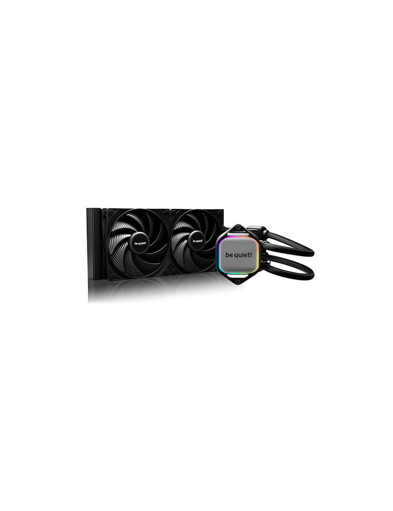 Be Quiet! Pure Loop 2 240mm Liquid CPU Cooler  2x Pure Wings 3 PWM Fans  ARGB Cooling Block