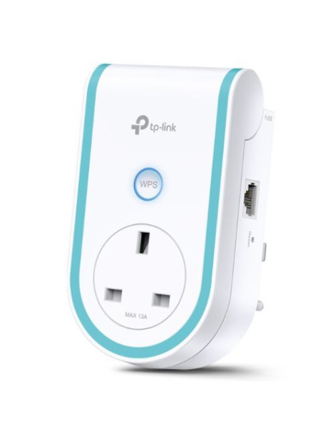 TP-LINK (RE365) AC1200 Dual Band Wall-Plug WiFi Range Extender  10/100 LAN  AC Pass Through