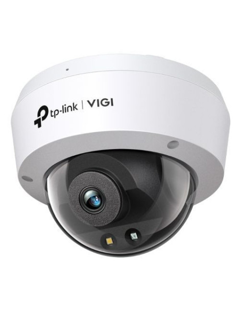 TP-LINK (VIGI C250 4MM) 5MP Full-Colour Dome Network Camera w/ 4mm Lens  PoE  Smart Detection  IP67  People & Vehicle Analytics  H.265+