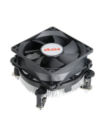 Akasa AK-CCE-7102EP Ultra Quiet Heatsink and Fan  Intel 1200/115X/775  Ultra Quiet PWM Fan  73W TDP