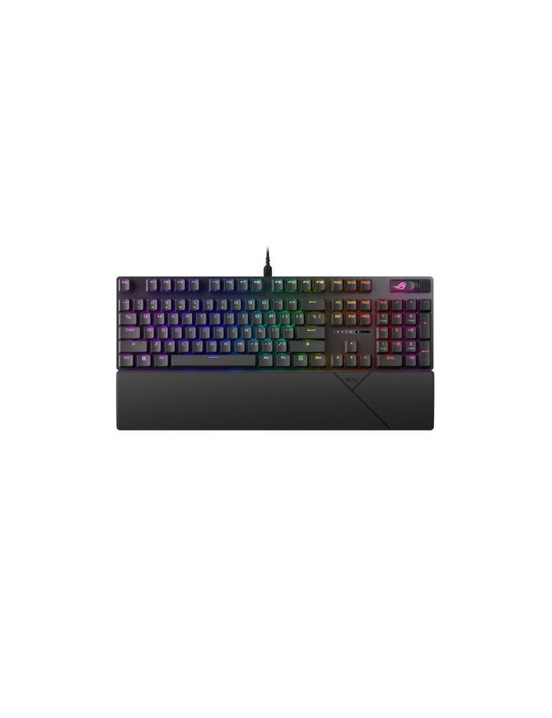 Asus ROG STRIX SCOPE II NX Snow Mechanical RGB Gaming Keyboard  ROG NX Snow Linear Switches  Sound Dampening  PBT Keycaps  Intuitive Controls