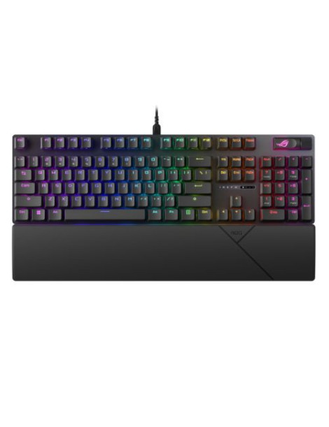 Asus ROG STRIX SCOPE II NX Snow Mechanical RGB Gaming Keyboard  ROG NX Snow Linear Switches  Sound Dampening  PBT Keycaps  Intuitive Controls