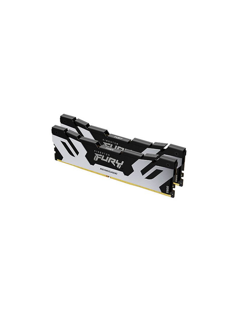 Kingston Fury Renegade 32GB Kit (2 x 16GB)  DDR5  8000MHz  CL38  1.45V  ECC  XMP 3.0  PMIC  DIMM Memory  Black/Silver