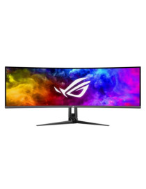 Asus 49“ ROG Swift OLED Super Ultrawide Curved Gaming Monitor (PG49WCD)  5120 x 1440  0.03ms  144Hz  G-Sync  Heatsink  Smart KVM  RGB  VESA