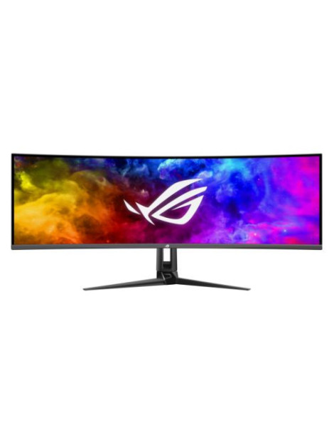 Asus 49“ ROG Swift OLED Super Ultrawide Curved Gaming Monitor (PG49WCD)  5120 x 1440  0.03ms  144Hz  G-Sync  Heatsink  Smart KVM  RGB  VESA