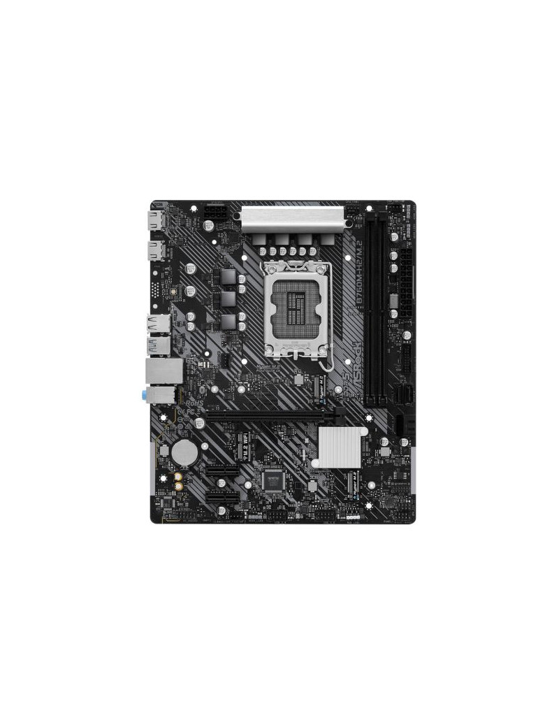 Asrock B760M-H2/M.2  Intel B760  1700  Micro ATX  2 DDR5  2 HDMI  2.5G LAN  PCIe4  2x M.2