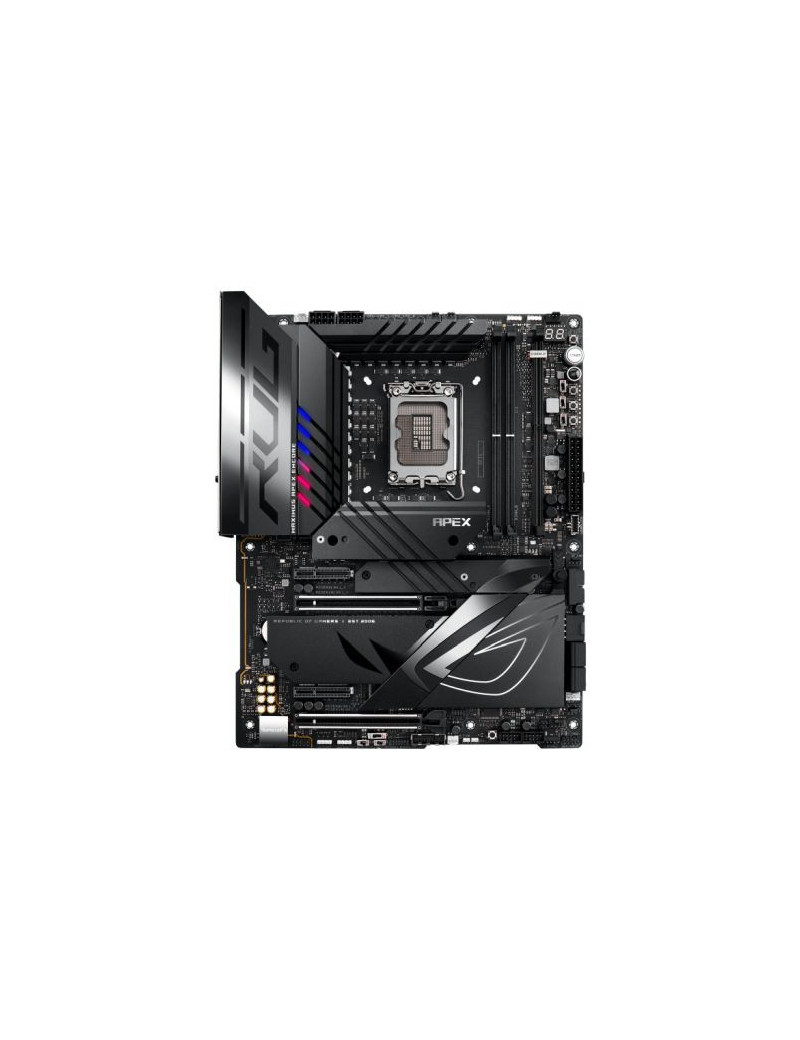 Asus ROG MAXIMUS Z790 APEX ENCORE  Intel Z790  1700  ATX  2 DDR5  Wi-Fi 7  2.5G LAN  PCIe5  Memory Fan Kit  RGB  5x M.2