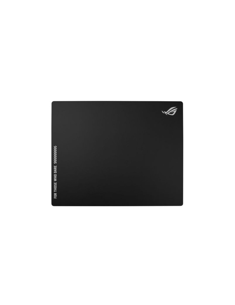 Asus ROG MOONSTONE ACE L Tempered Glass Mouse Pad  Anti-slip Silicone Base  500 x 400 x 4 mm  Black