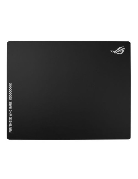 Asus ROG MOONSTONE ACE L Tempered Glass Mouse Pad  Anti-slip Silicone Base  500 x 400 x 4 mm  Black