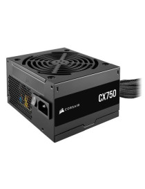 Corsair 750W CX750 PSU  Fully Wired  80+ Bronze  Thermally Controlled Fan