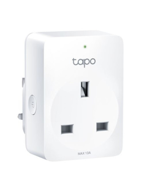 TP-LINK (TAPO P110M) Mini Smart Wi-Fi Plug  Energy Monitoring  Remote Access  Scheduling  Away Mode  Voice Control  Matter Certified