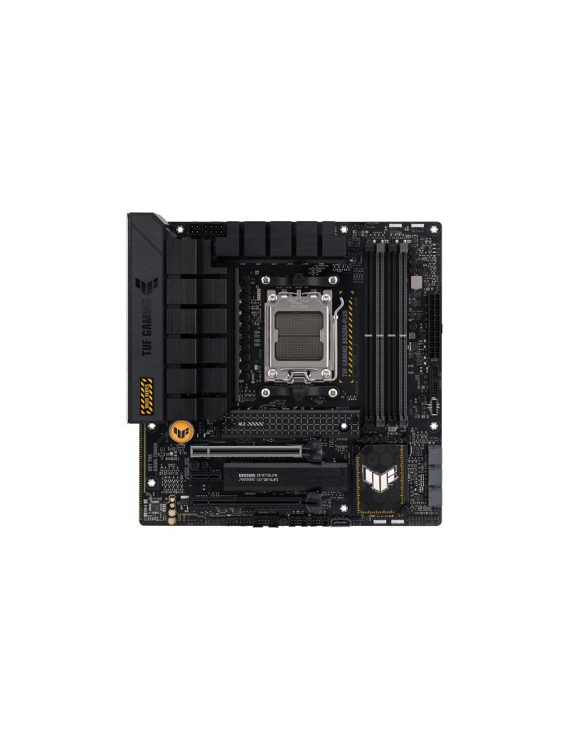 Asus TUF GAMING B650M-PLUS  AMD B650  AM5  Micro ATX  4 DDR5  HDMI  DP  2.5G LAN  PCIe4  2x M.2