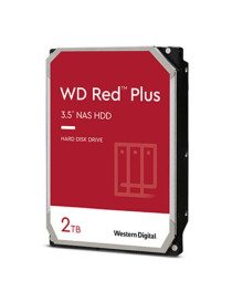 WD 3.5“  2TB  SATA3  Red Plus NAS Hard Drive  5400RPM  64MB Cache  OEM