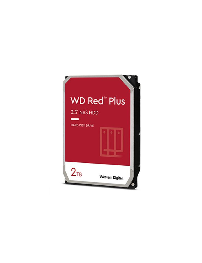 WD 3.5“  2TB  SATA3  Red Plus NAS Hard Drive  5400RPM  64MB Cache  OEM