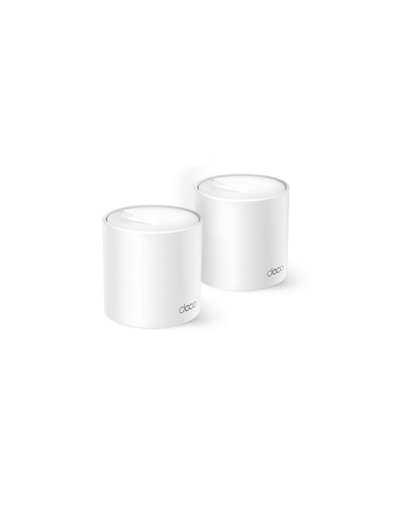 TP-LINK (DECO X10) AX1500 Whole Home Mesh Wi-Fi 6 System  2 Pack  Dual Band  OFDMA & MU-MIMO