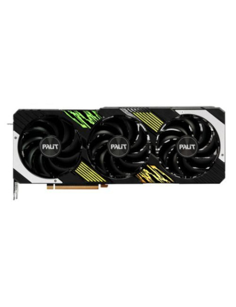 Palit RTX4070 Ti SUPER GamingPro OC  16GB DDR6X  HDMI  3 DP  2670MHz Clock  RGB Lighting  Overclocked