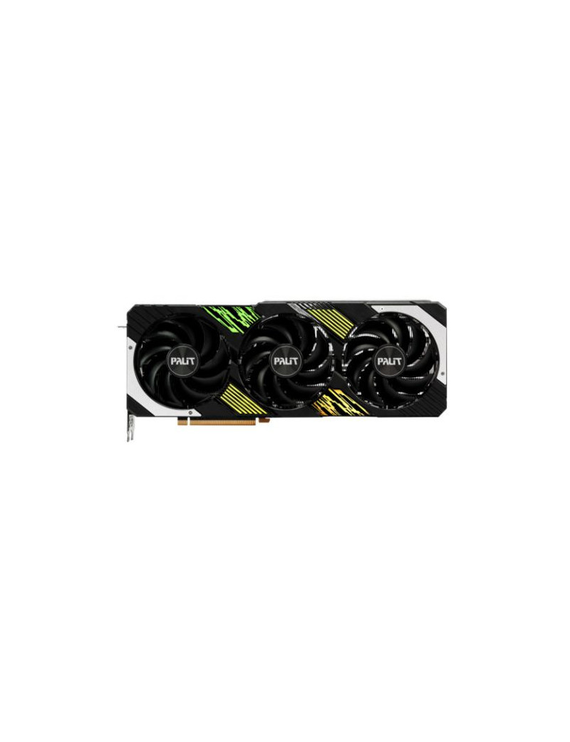 Palit RTX4070 Ti SUPER GamingPro  16GB DDR6X  HDMI  3 DP  2610MHz Clock  RGB Lighting