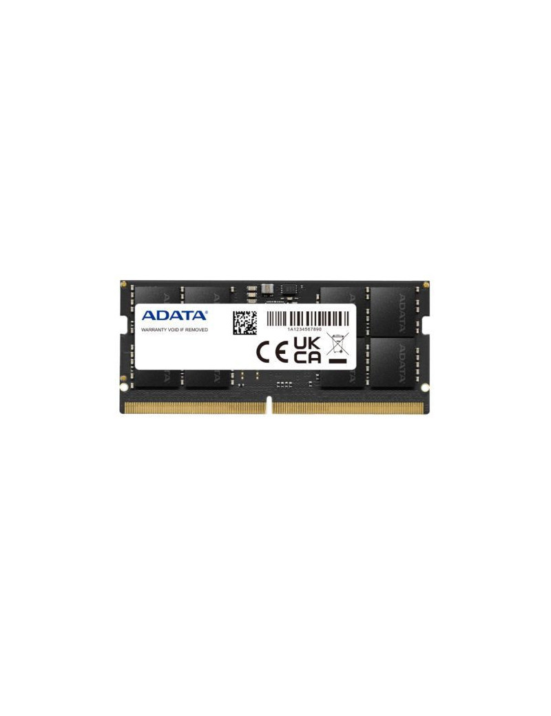 ADATA Premier 8GB  DDR5  4800MHz (PC5-38400)  CL40  1.1V  ECC  SODIMM Memory