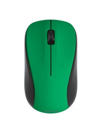 Hama MW-300 V2 Wireless Optical Mouse  3 Buttons  Quiet  Ambidextrous  Green/Black