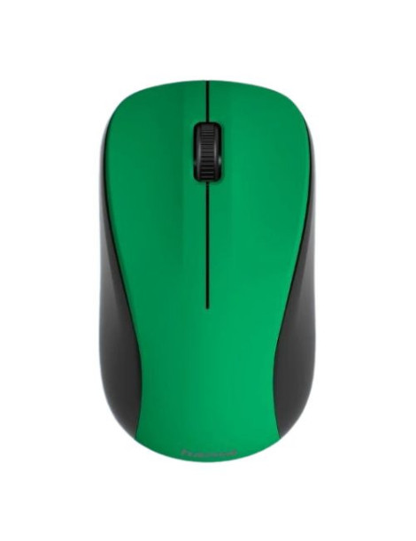 Hama MW-300 V2 Wireless Optical Mouse  3 Buttons  Quiet  Ambidextrous  Green/Black