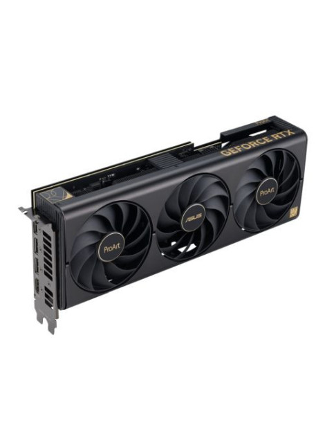 Asus ProArt RTX4070 Ti SUPER OC  16GB DDR6X  HDMI  3 DP  2670MHz Clock  Overclocked  Compact 2.5 Slot