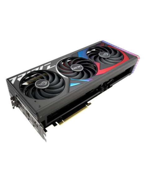 Asus STRIX RTX4070 Ti SUPER OC  16GB DDR6X  2 HDMI  3 DP  2700MHz Clock  RGB Lighting  Overclocked