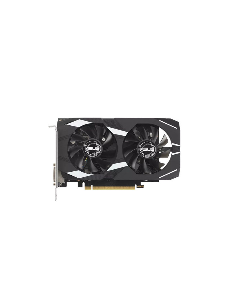 Asus DUAL RTX3050 OC  PCIe4  6GB DDR6  DVI  HDMI  DP  1537MHz Clock  Overclocked