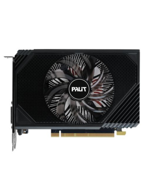 Palit RTX3050 StormX OC  PCIe4  6GB DDR6  DVI  HDMI  DP  1492MHz Clock  Overclocked  Compact Design