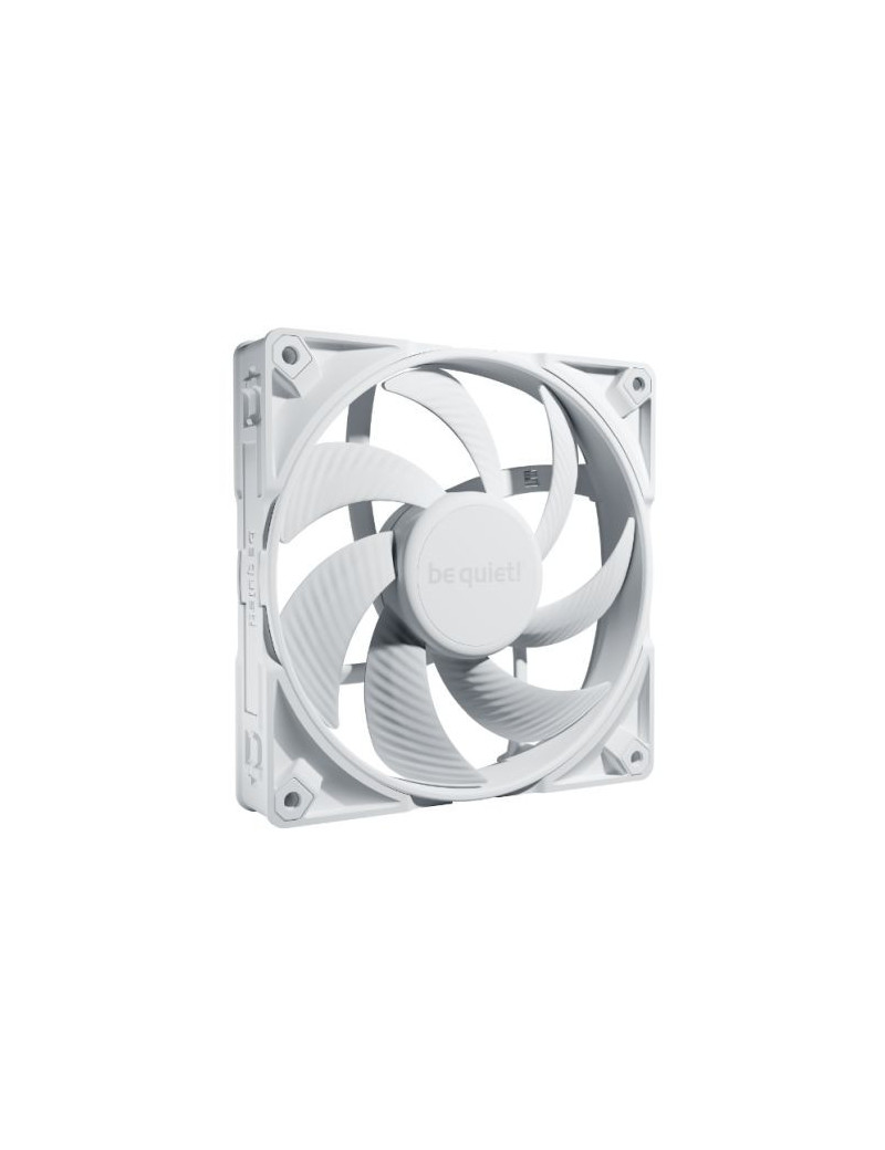 Be Quiet! (BL119) Silent Wings Pro 4 14cm PWM Case Fan  White  Up to 2400 RPM  3x Speed Switch  Fluid Dynamic Bearing