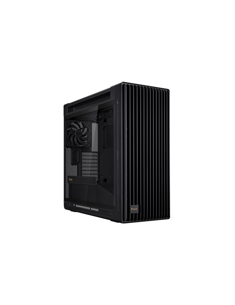 Asus ProArt PA602 Gaming Case w/ Glass Side  E-ATX  Front Grill  2x 20cm Fans  IR Dust Indicator  USB-C 20Gps  Black