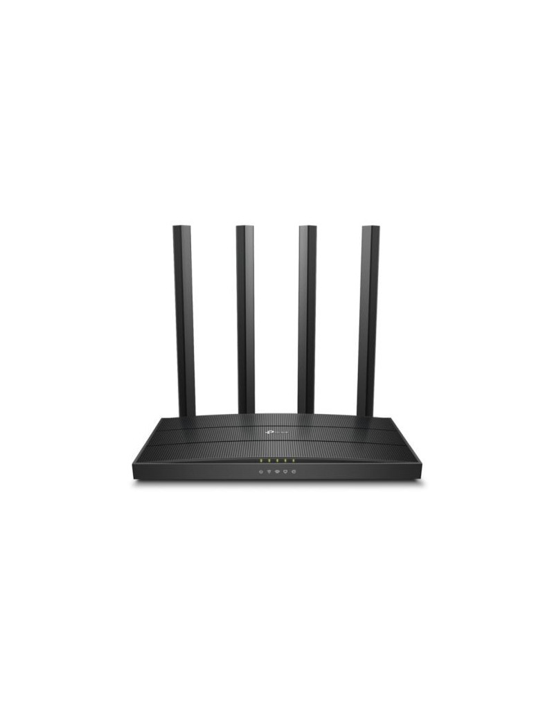 TP-LINK (Archer C6)  AC1200 (867+300) Wireless Dual Band GB Cable Router  4-Port  MU-MIMO  Access Point Mode