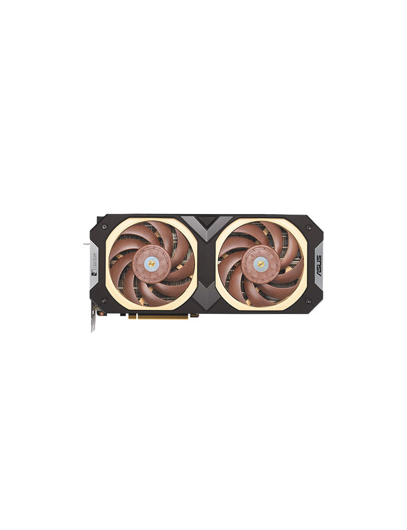 Asus Noctua RTX4080 SUPER OC  16GB DDR6X  2 HDMI  3 DP  2640MHz Clock  Noctua PWM Fans  Overclocked