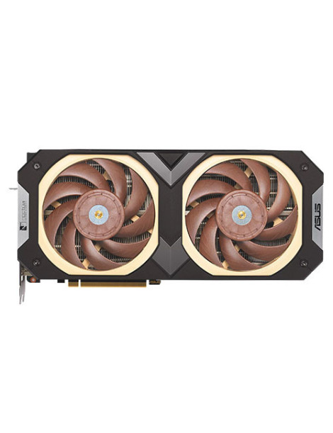 Asus Noctua RTX4080 SUPER OC  16GB DDR6X  2 HDMI  3 DP  2640MHz Clock  Noctua PWM Fans  Overclocked