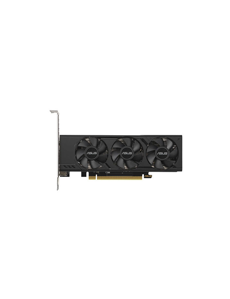 Asus RTX4060 LP BRK OC  PCIe4  8GB DDR6  2 HDMI  2 DP  2520MHz Clock  Overclocked  Low Profile (Bracket Included)