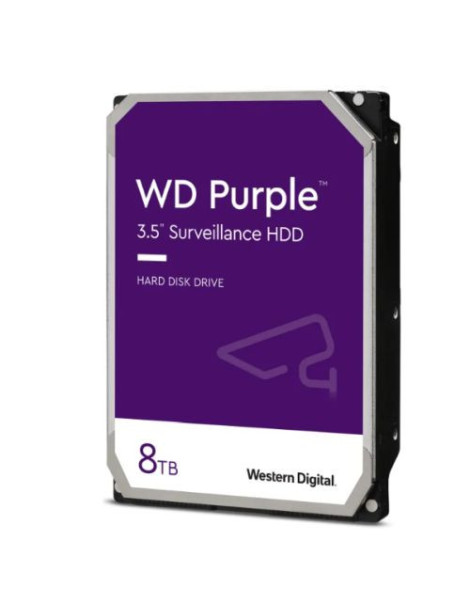 WD 3.5“  8TB  SATA3  Purple Surveillance Hard Drive  256MB Cache  OEM