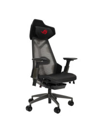 Asus ROG Destrier Ergo Gaming Chair  Cyborg-Inspired Design  Versatile Seat Adjustments  Mobile Gaming Arm Support  Acoustic Panel