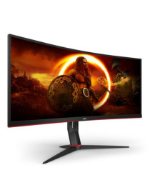 AOC 34“ UWQHD Ultra-wide Curved Gaming Monitor (CU34G2X/BK)  3440 x 1440  1ms  144Hz  HDMI  DP  USB Hub  6 Games Modes  VESA