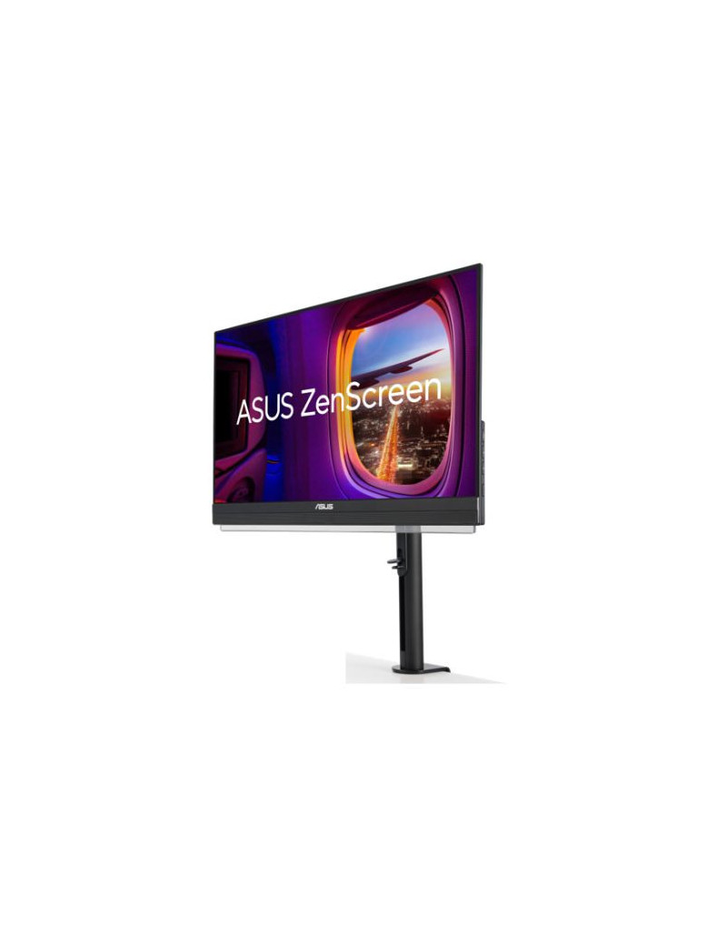 Asus 21.5“ Portable IPS Monitor (ZenScreen MB229CF)  1920 x 1080   USB-C PD 60W  Speakers  Kickstand  C-Clamp  Partition Hook  Subwoofer