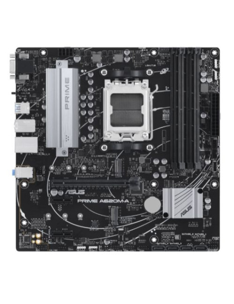 Asus PRIME A620M-A-CSM - Corporate Stable Model  AMD A620  AM5  Micro ATX  4 DDR5  VGA  HDMI  DP  GB LAN  PCIe4  2x M.2