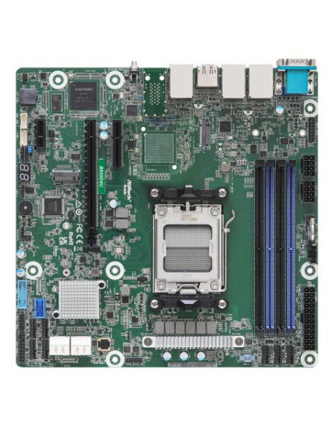 Asrock Rack B650D4U  AMD B650E  AM5  Micro ATX  4 DDR5  HDMI  DP  2x GB LAN  IPMI Remote Management  PCIe5  2x M.2