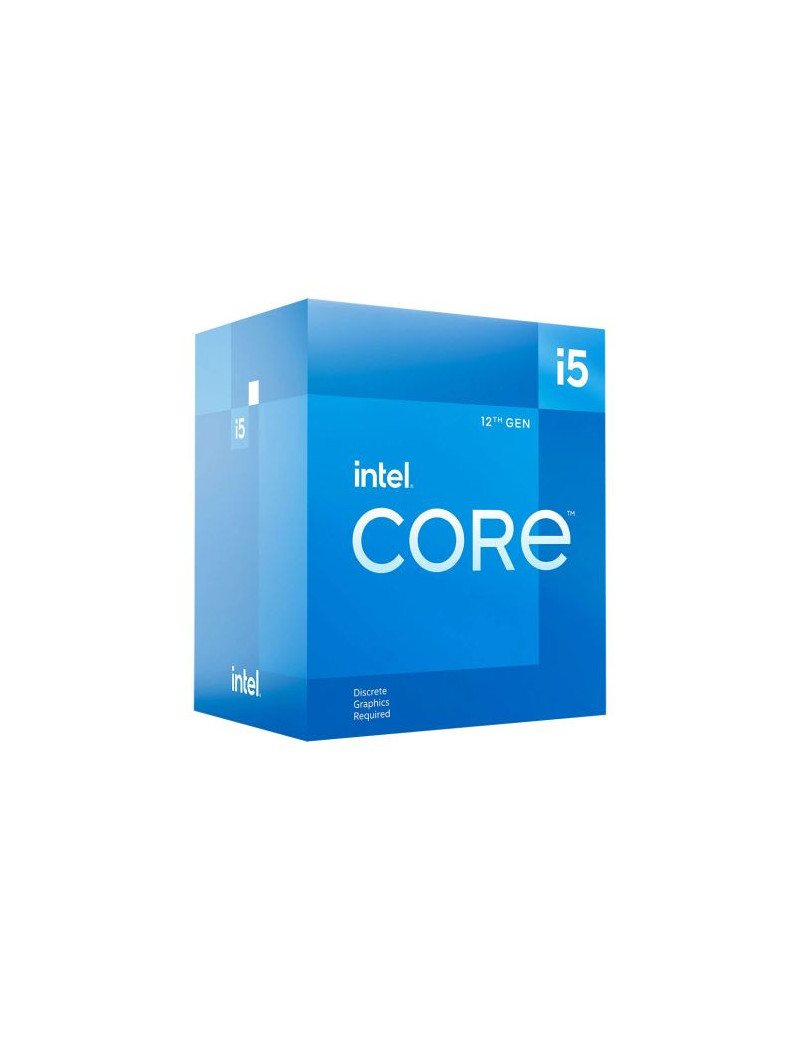 Intel Core i5-12400F CPU  1700  2.5 GHz (4.4 Turbo)  6-Core  65W  18MB Cache  Alder Lake  No Graphics