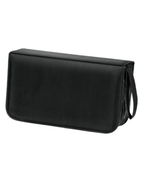 Hama CD/DVD/Blu-Ray Disc Wallet  Up to 120 Discs  Black