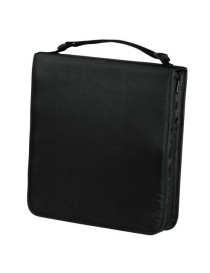 Hama CD/DVD/Blu-Ray Disc Wallet  Up to 160 Discs  Black