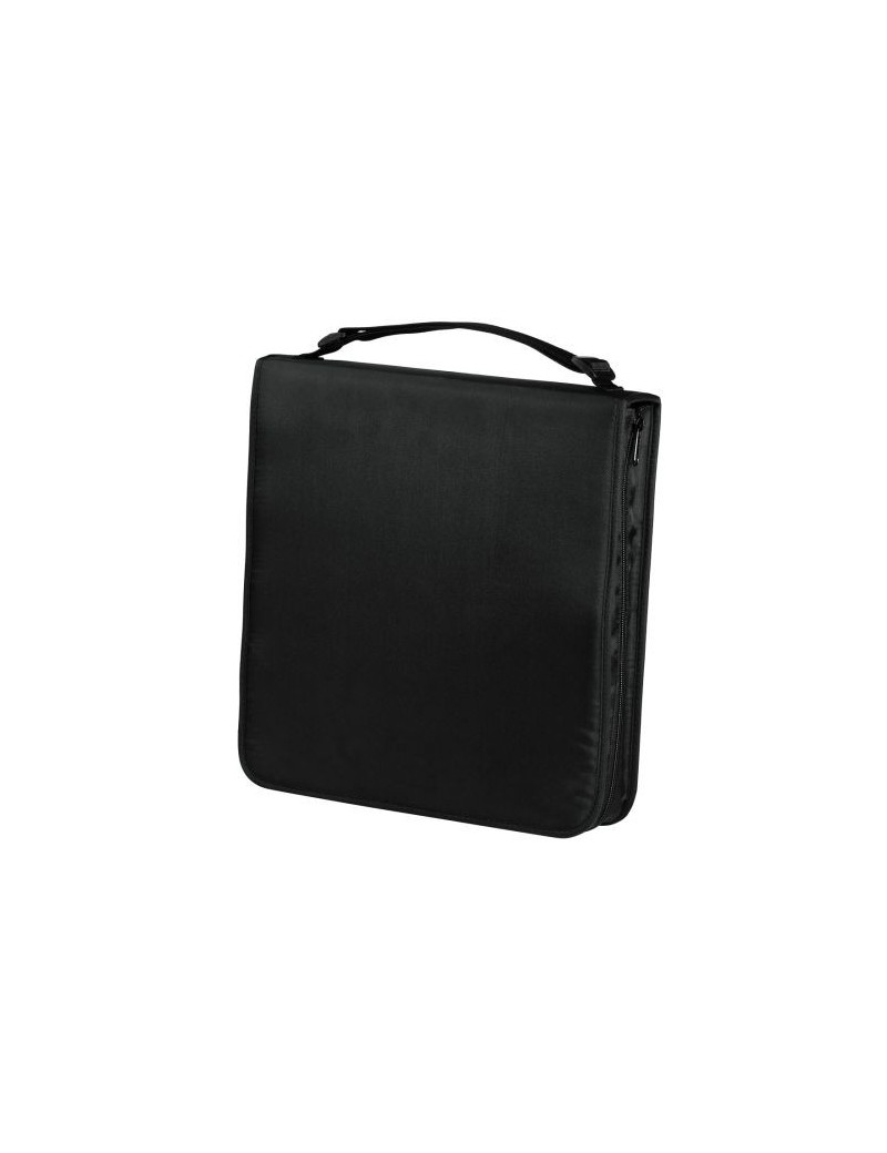 Hama CD/DVD/Blu-Ray Disc Wallet  Up to 160 Discs  Black