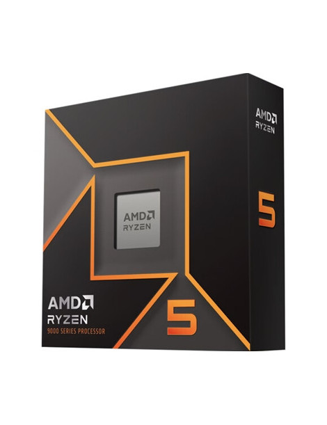 AMD Ryzen 5 9600X with Radeon Graphics  6 Core AM5 Processor  12 Threads  3.9Ghz up to 5.4Ghz Turbo  32MB Cache  65W  No Fan