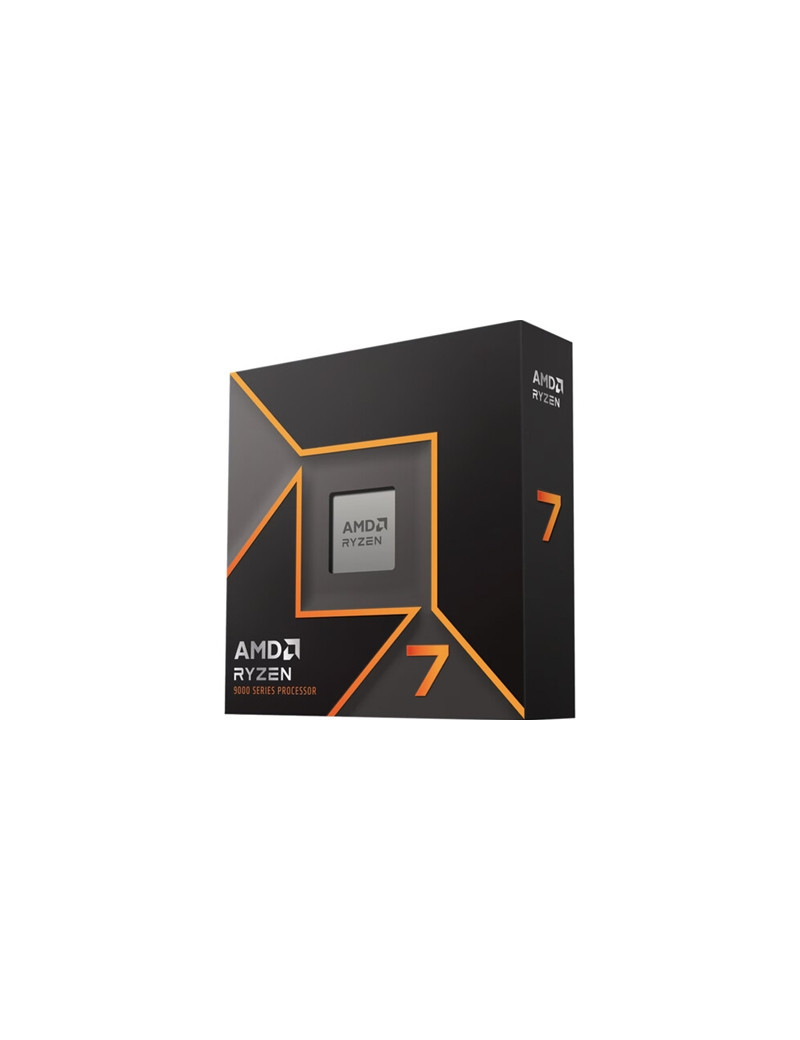 AMD Ryzen 7 9700X with Radeon Graphics  8 Core AM5 Processor  16 Threads  3.8Ghz up to 5.5Ghz Turbo  32MB Cache  65W  No Fan